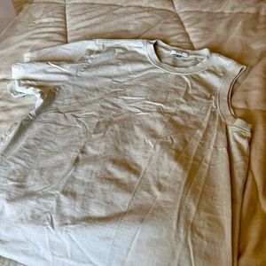 AGOLDE asymmetrical T shirt